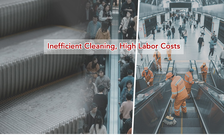 63631935.jpg Dr.Dirt Escalator Cleaning Machine - Cleanic Cleaning Equipment