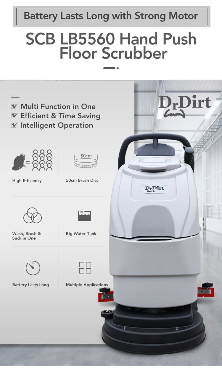 30401260.jpg Dr.Dirt Walk-behind Floor Sweeper - Cleanic Cleaning Equipment