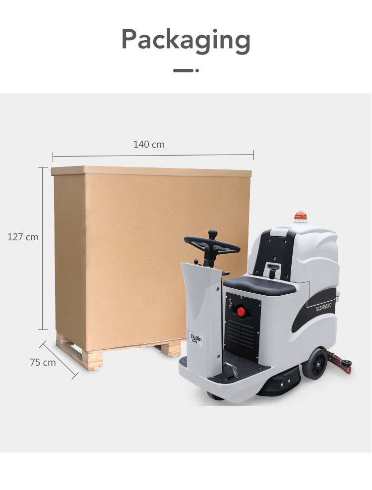 43586315.jpg Dr.Dirt Ride-on Floor Sweeper - Cleanic Cleaning Equipment