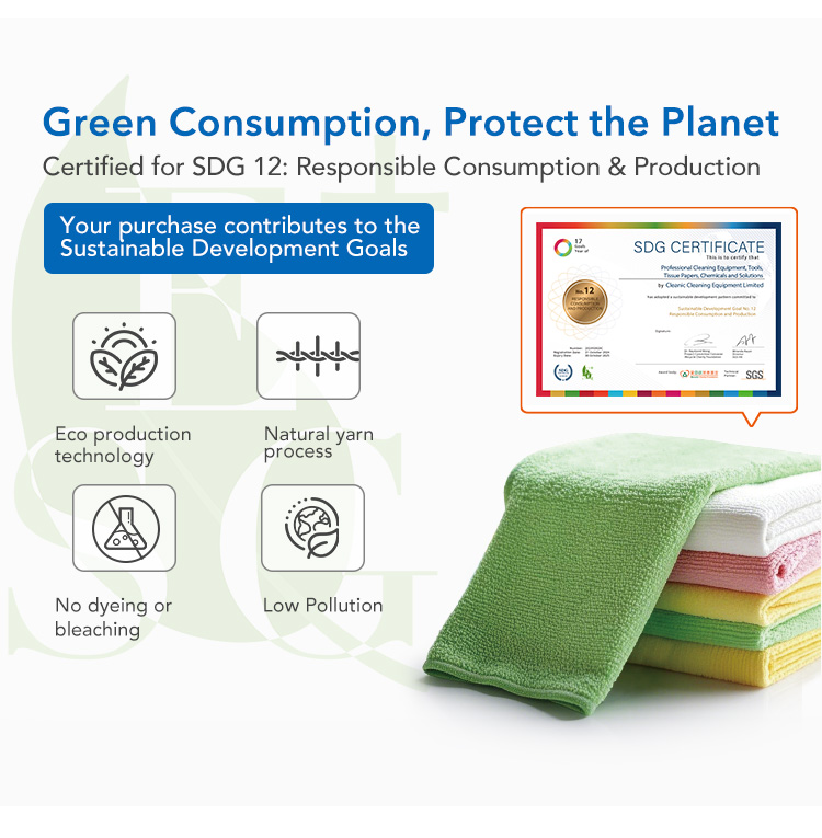 68179493.jpg CT Microfiber Cleaning Cloth, Terry, Warp Knitted - Cleanic Cleaning Equipment