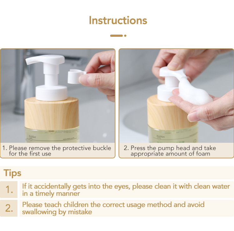 33254612.jpg Dr.Dirt Natural Wood Vinegar Foam Hand Soap - Cleanic Cleaning Equipment