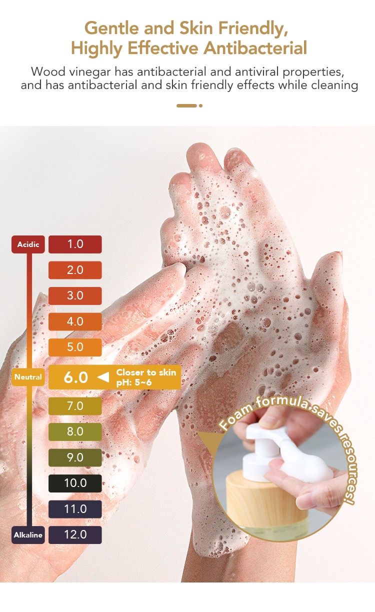 39182824.jpg Dr.Dirt Natural Wood Vinegar Foam Hand Soap - Cleanic Cleaning Equipment