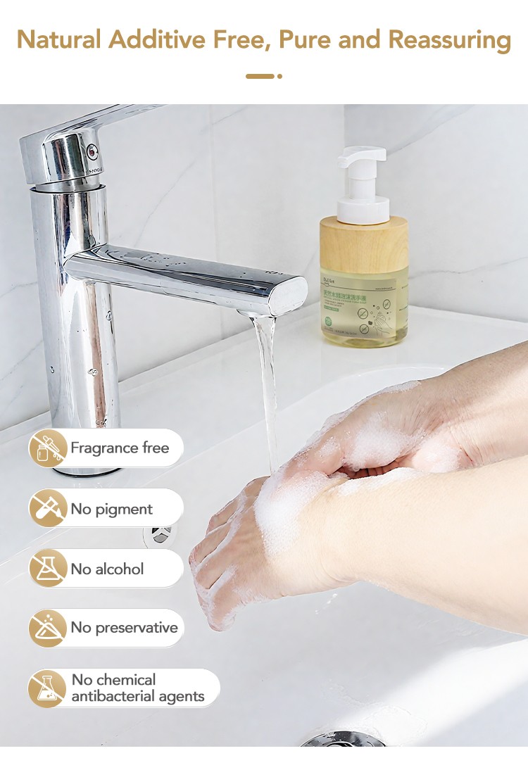 44962515.jpg Dr.Dirt Natural Wood Vinegar Foam Hand Soap - Cleanic Cleaning Equipment