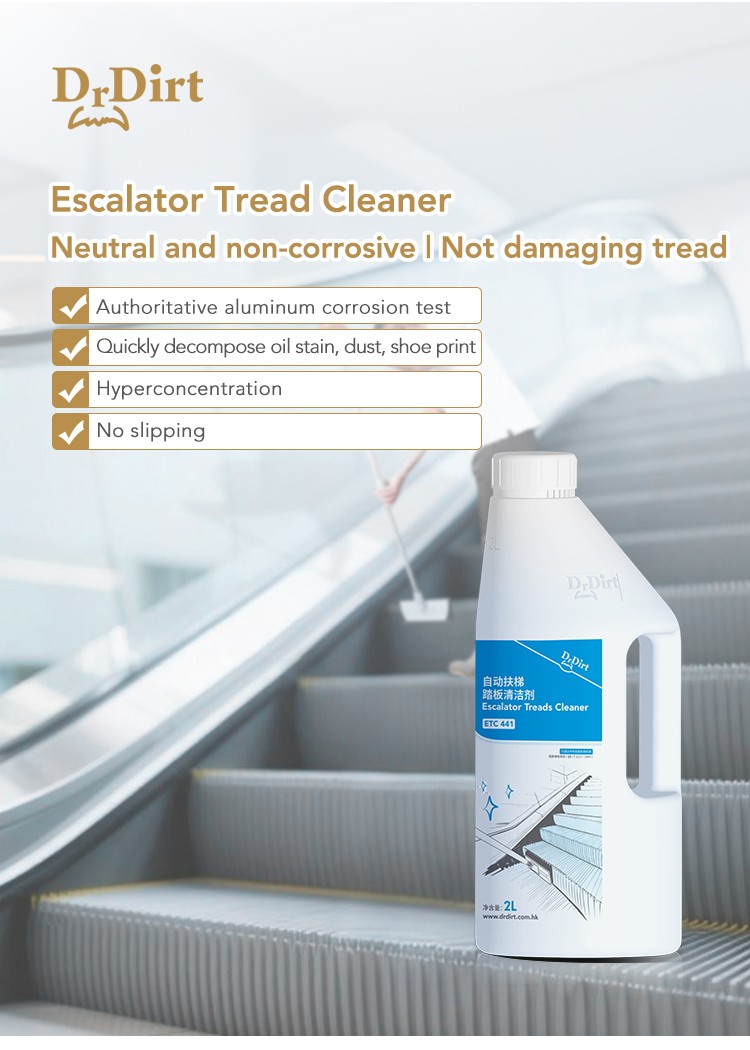 15991197.jpg Dr.Dirt Escalator Tread Cleaner - Cleanic Cleaning Equipment
