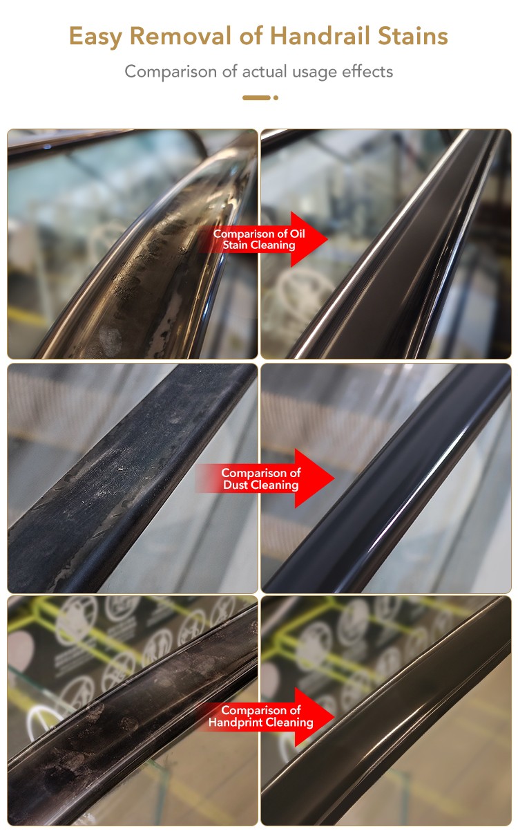 18056974.jpg Dr.Dirt Escalator Handrail Cleaner - Cleanic Cleaning Equipment