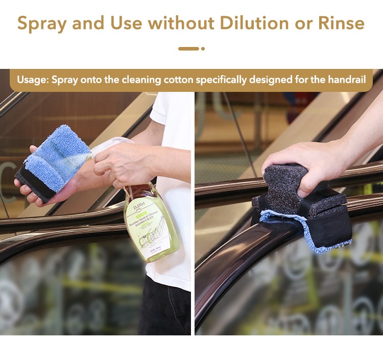 41117298.jpg Dr.Dirt Escalator Handrail Cleaner - Cleanic Cleaning Equipment