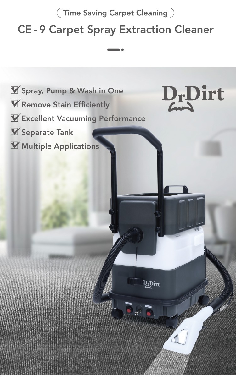 40920544.jpg Dr.Dirt Carpet Extractor - Cleanic Cleaning Equipment
