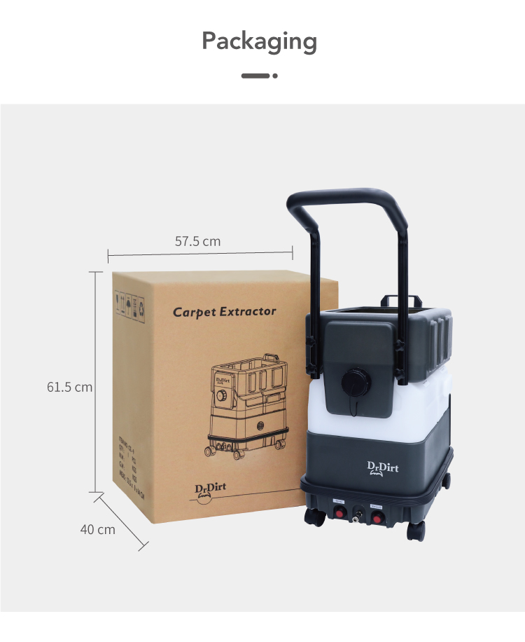 91266131.jpg Dr.Dirt Carpet Extractor - Cleanic Cleaning Equipment